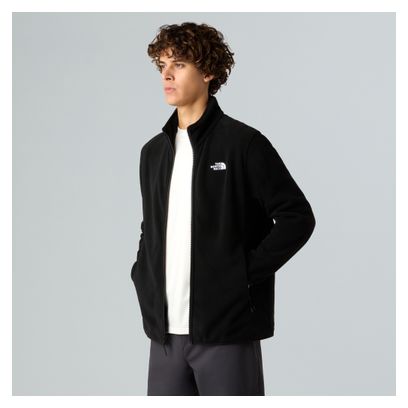 Giacca in pile The North Face Glacier Uomo Nero
