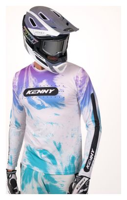 Maillot Manches Longues Kenny Prolight Blanc/Violet