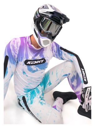 Maillot Manches Longues Kenny Prolight Blanc/Violet