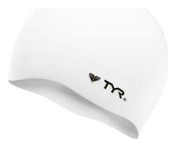 Gorro de natación TYR Silicon Cap No Wrinkle Blanco