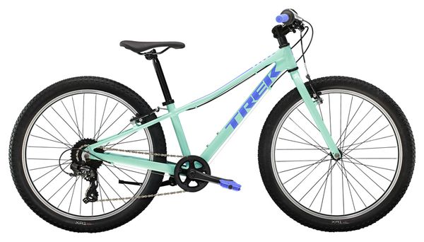 VTT Enfant Trek Precaliber Shimano Tourney 8V 24'' Vert / Violet 