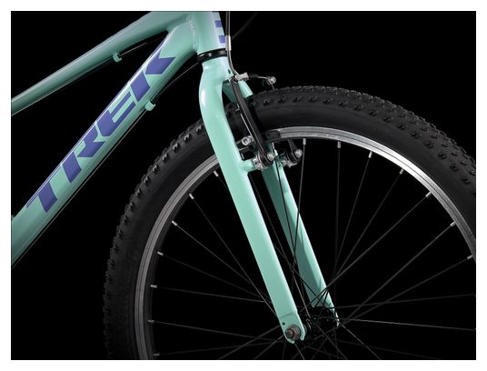 VTT Enfant Trek Precaliber Shimano Tourney 8V 24'' Vert / Violet 