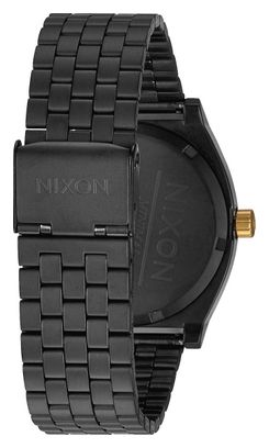Nixon Time Teller Watch Black Gold