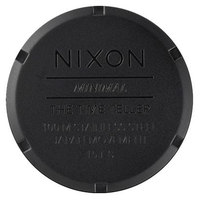 Nixon Time Teller Uhr Schwarzgold