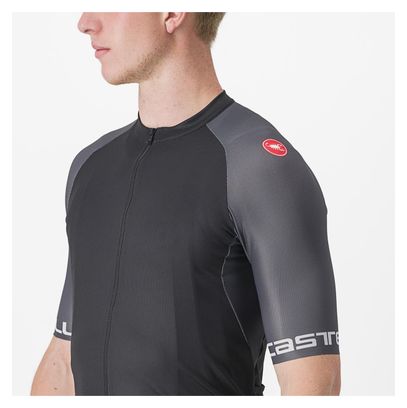 Castelli Entrata VI Short Sleeve Jersey Black/Grey