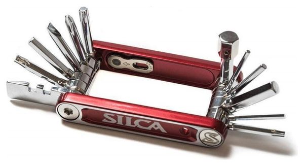 Silca Tool Italian Army Knife Tredici Red