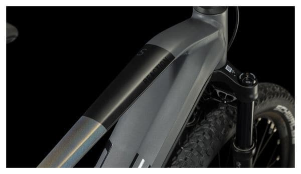 Cube Reaction Hybrid SLT 750 Hardtail MTB Shimano XT 12S 750 Wh 29'' Prizm Silber Grau 2023