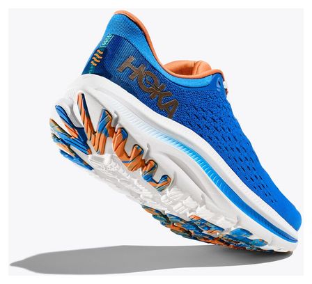 Hoka Kawana Blue Orange Running Shoes