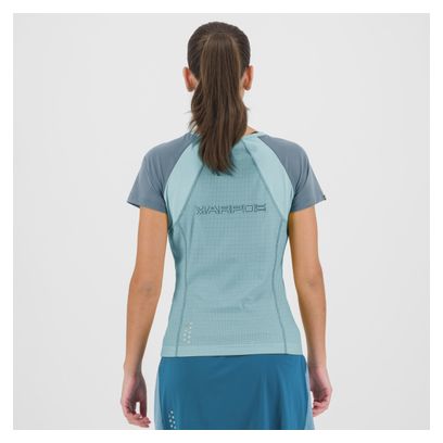 T-Shirt Technique Femme Karpos Lavaredo Evo Bleu
