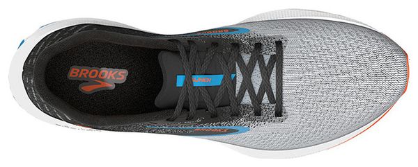 Brooks Launch 10 Running Shoes Black Grey Orange Men's