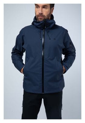 Ayaq Skora Hardshelljacke Blau