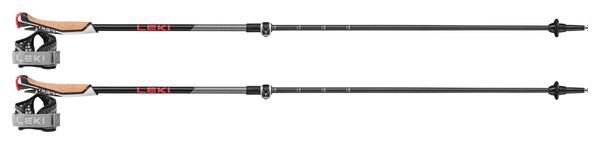 Leki Instructor Lite Nordic Walkingstöcke Grau/Rot 100-125cm