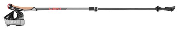 Leki Instructor Lite Nordic Walkingstöcke Grau/Rot 100-125cm