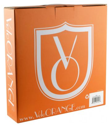 Caja de cambio VéloOrange Caja de cable de cambio con trenza metálica VO 30 m Plata