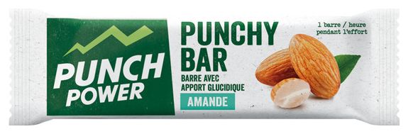 Présentoir de 40 barres punchy bar Punch Power amande – 30g