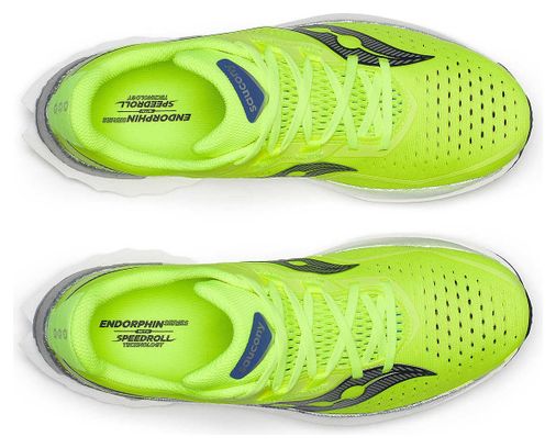 Chaussures Running Saucony Endorphin Speed 4 Jaune/Bleu Homme