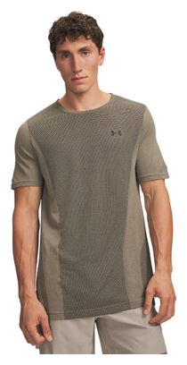 Maglietta Under Armour Vanish Seamless beige da uomo