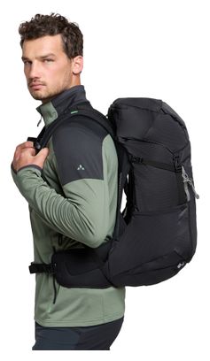 Unisex Wandeltas Vaude Brenta 30L Zwart