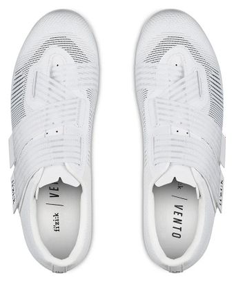 Fizik Powerstrap Aerowave Carbon White Road Shoes