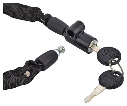 TRELOCK Cadenas À Chaîne Bc115 - Ø4Mm - 60Cm - Noir