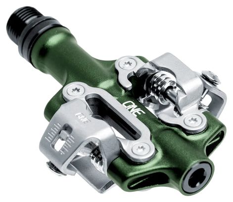 Coppia di pedali automatici OneUp XC Clip verdi