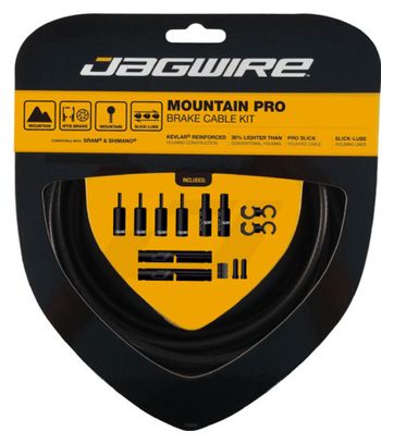 Jagwire Mountain Pro Bremskit Stealth Schwarz
