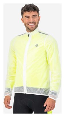 Veste Velo Pluie Vent Rogelli Emergency - Homme - Blanc