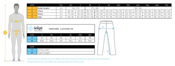 Pantalon imperméable DERMIZAX homme Kilpi LAZZARO-M