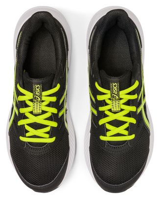 Chaussures de Running Asics Jolt 4 GS Noir Jaune Enfant