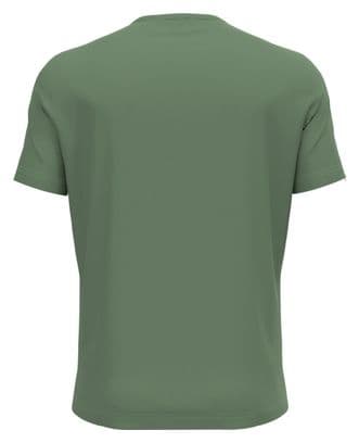 Odlo Nikko Logo Short Sleeve Jersey Khaki
