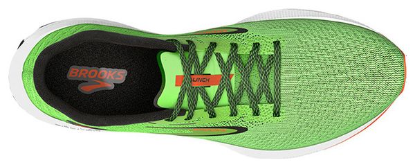 Zapatillas de Correr Brooks Launch 10 Verde Naranja Hombre