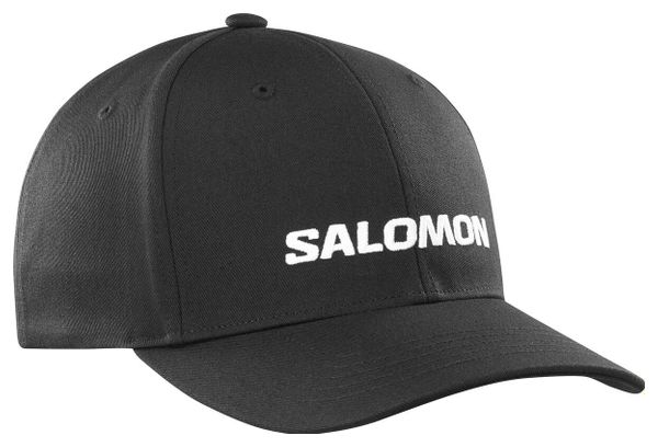 Casquette Salomon Logo Noir Unisexe