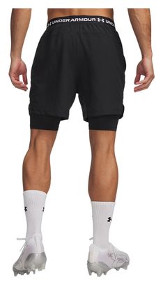 Pantaloncini 2 in 1 Under Armour Vanish Woven 2.0 Nero Uomo