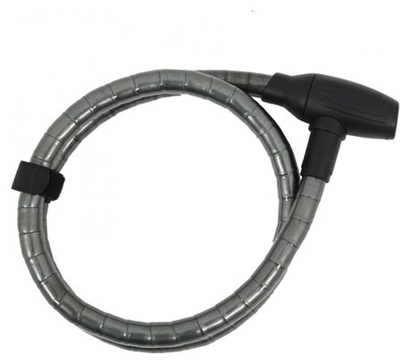 Candado Massi Buffalo Cable Espiral 18x1200mm Gris