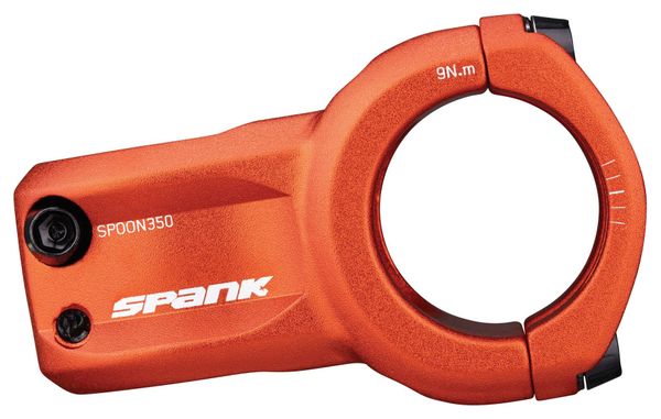 Spank Spoon 318 0 ° 31.8 mm Stem Orange