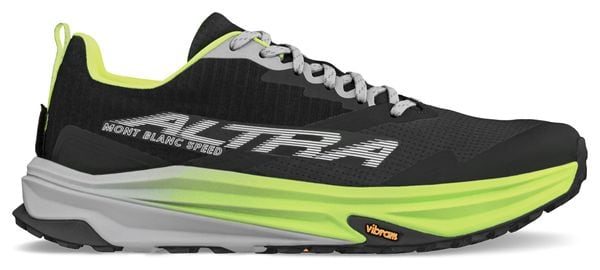 Chaussures Trail Altra Mont Blanc Speed Noir/Jaune Homme