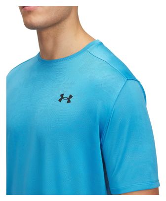 Maillot Manches Courtes Under Armour Tech Vent Jacquard Bleu Homme