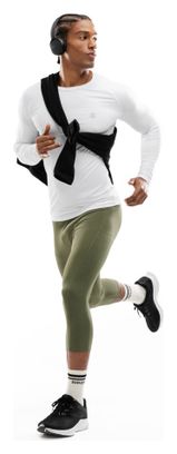 T-shirt fitness manches longues homme Air Blanc