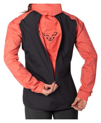 Veste imperméable Dynafit Alpine 3L Rose/Noir Femme