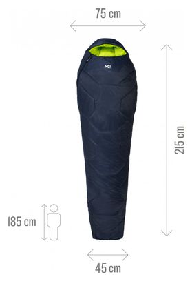 Millet Baikal 1100 Reg Blue Unisex Sleeping Bag