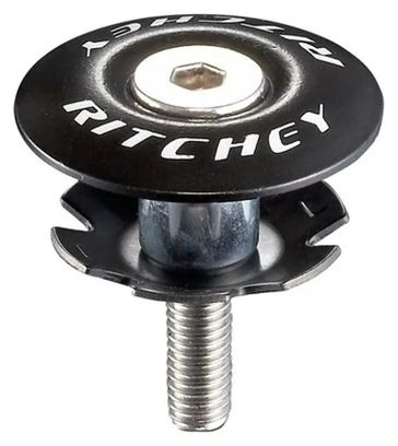 Tapa de compresión y tuerca de estrella Ritchey COMP 1-1/8'' Acero Negro