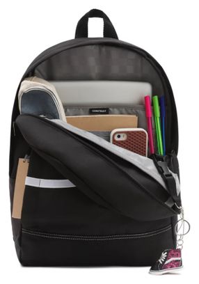 Vans Construct Skool Backpack Black / White