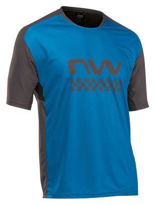 Northwave Edge Kurzarmtrikot Blau/Schwarz