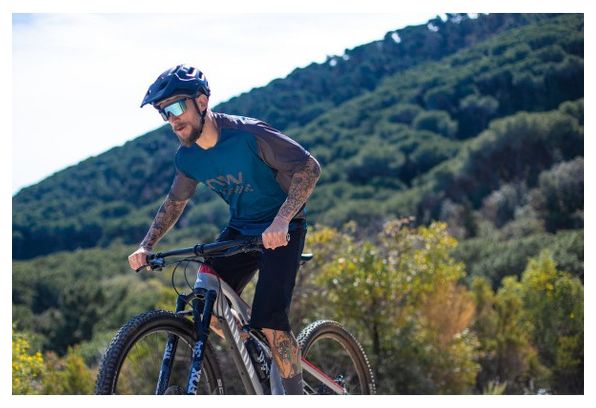 Northwave Edge Short Sleeve Jersey Blauw/Zwart
