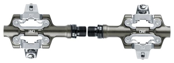 Coppia di pedali automatici OneUp XC Clip grigi