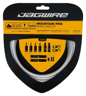 Jagwire Mountain Pro Brake Kit White