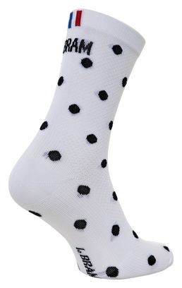Paar LeBram Portillon Socken Weiß