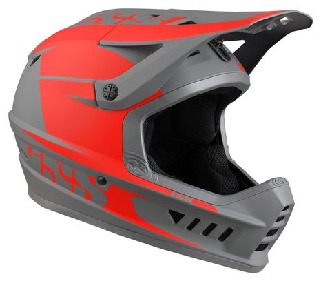 IXS Xact Evo Volgelaatshelm Rood / Grijs