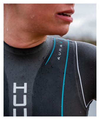 Combinaison Néoprène Huub Aura 2 3.3 Noir/Bleu Femme