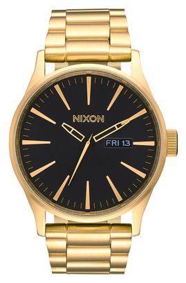 Reloj Sentry SS Black Gold
